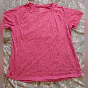 Athletic pink T-shirt